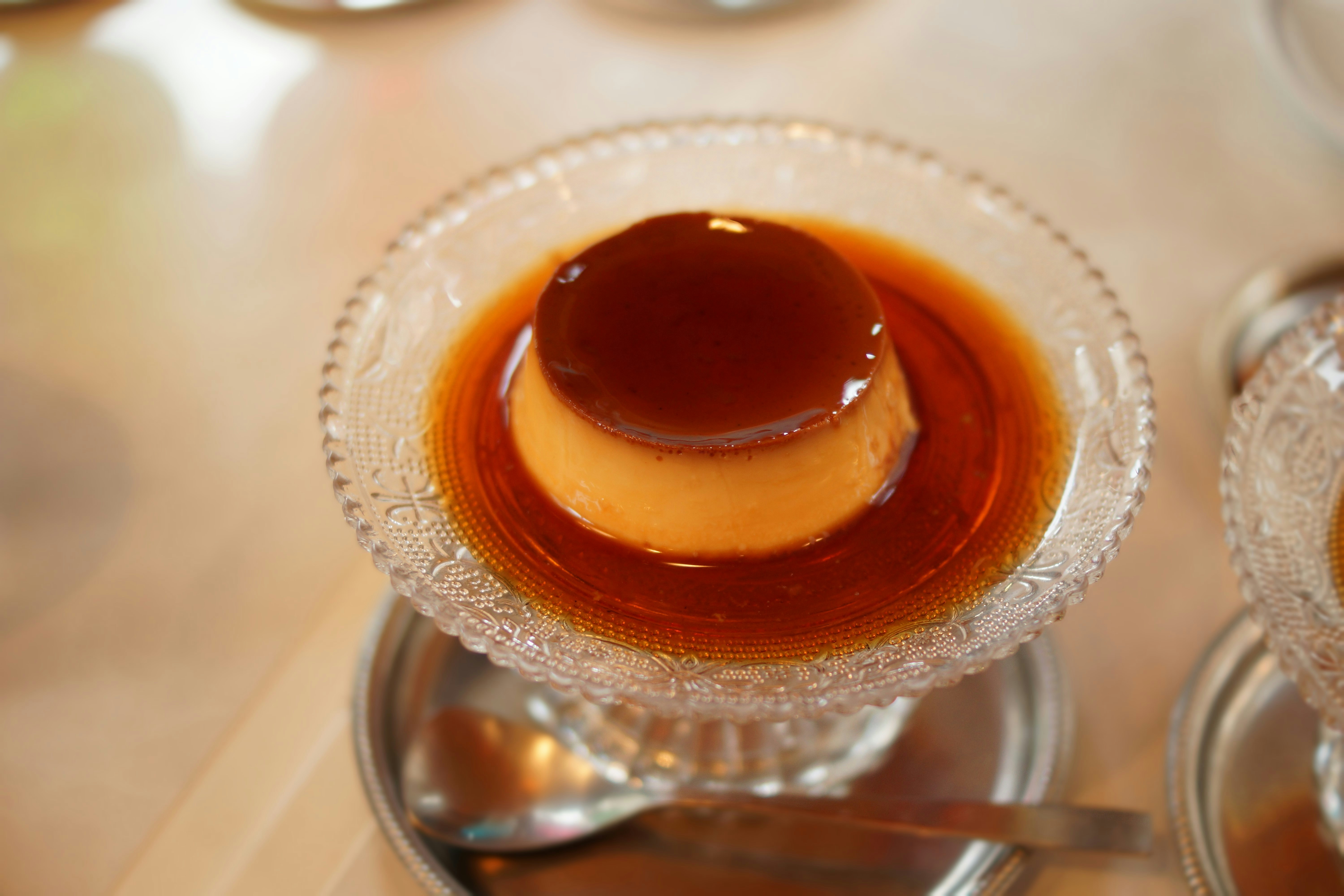 ハナカフェ特製プリン